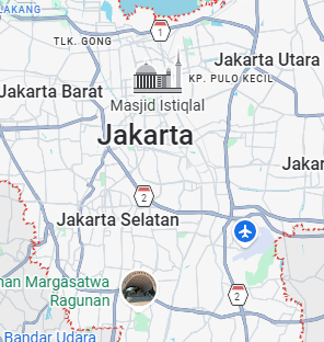 Peta Jakarta PIK 2